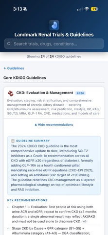 Landmark Renal Trials Screenshot 5 of 6
