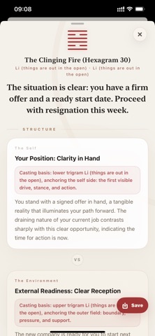 YOWAYOW - Pragmatic I Ching Screenshot 1 of 8