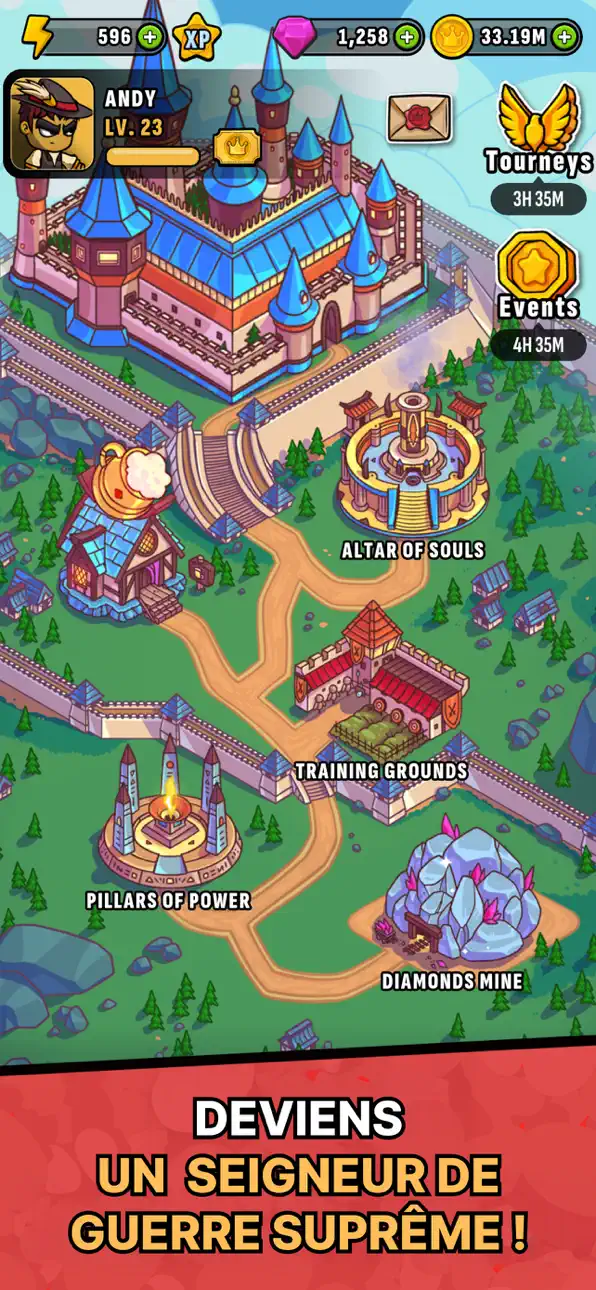 Heroes & Dragons: Tactical RPG Hack screenshot 5 - iOS game interface