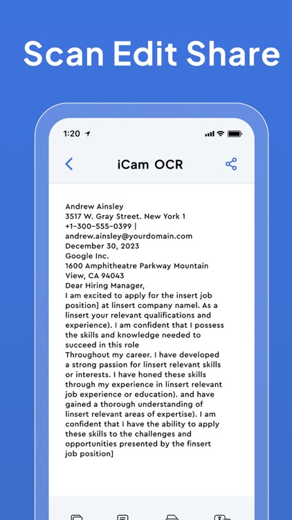 iCam Scanner with OCR - PDF CS screenshot-3