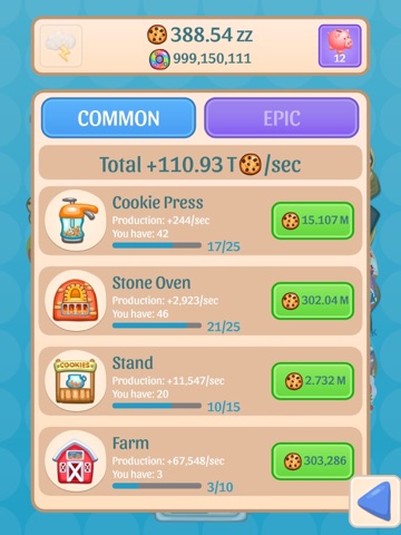 Cookie Empire - Idle Clicker iPad screenshot