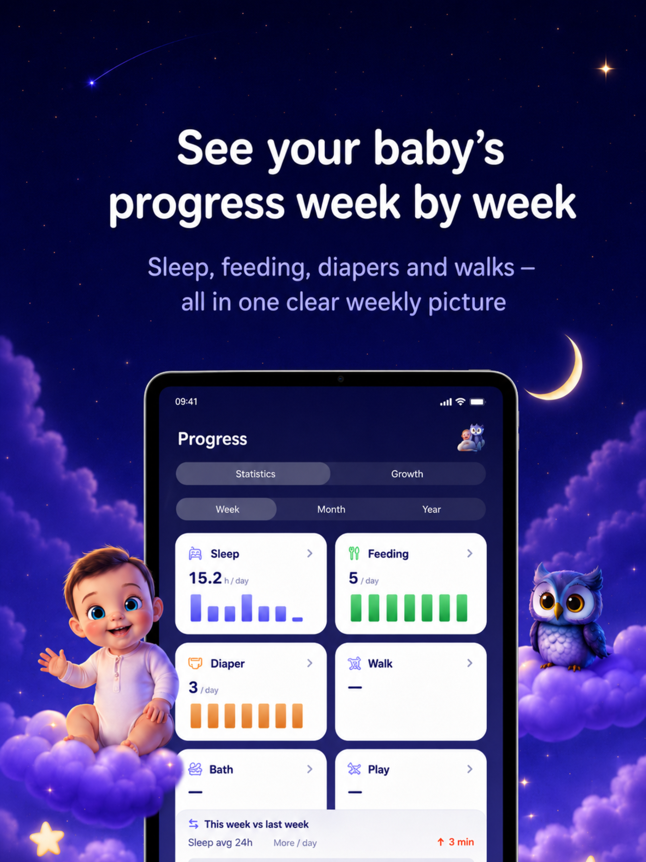 Yorix: AI Baby Sleep Tracker screenshot 14
