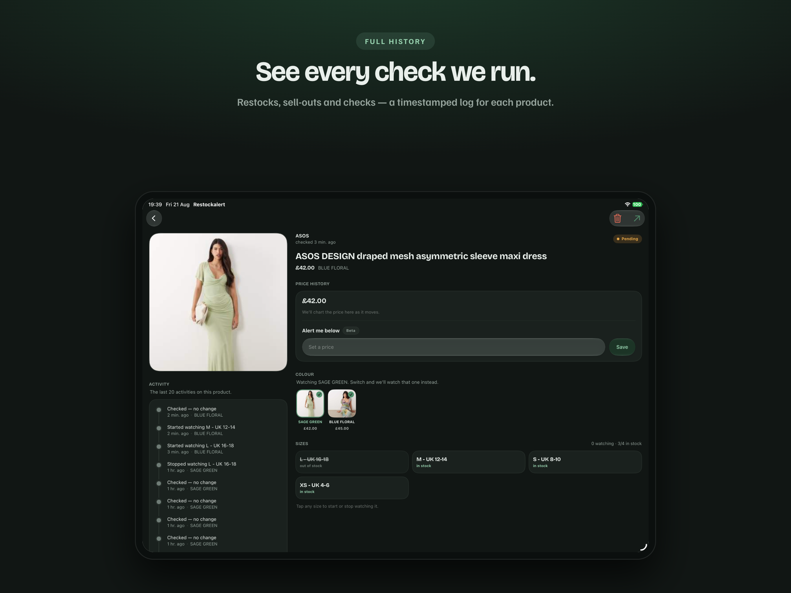 Restockalert screenshot 15