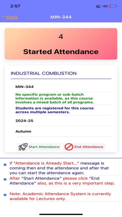 Attendance IITR screenshot-4
