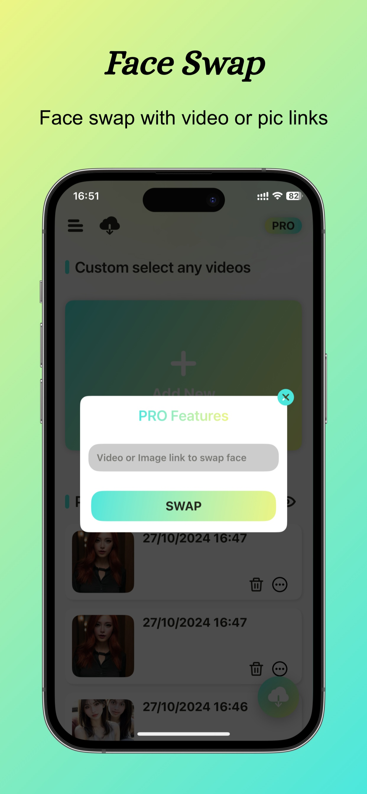 FaceMorpher - AI Swap Videos screenshot 4