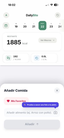 DailyBite: Calorie Counter Screenshot 3 of 7