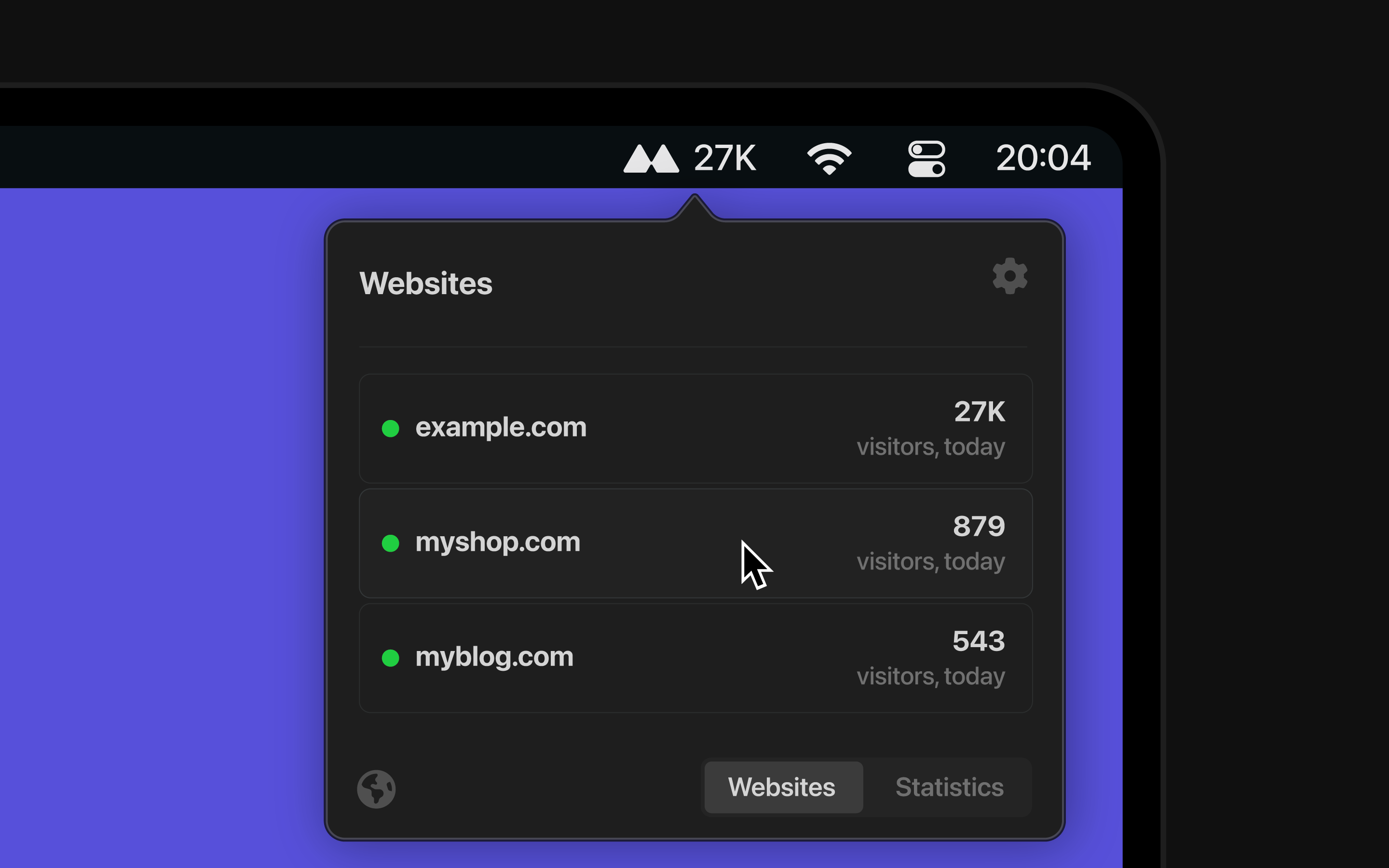 Megaserwer Monitor screenshot 4
