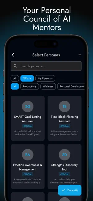 geniementor: AI Life Coach screenshot 1