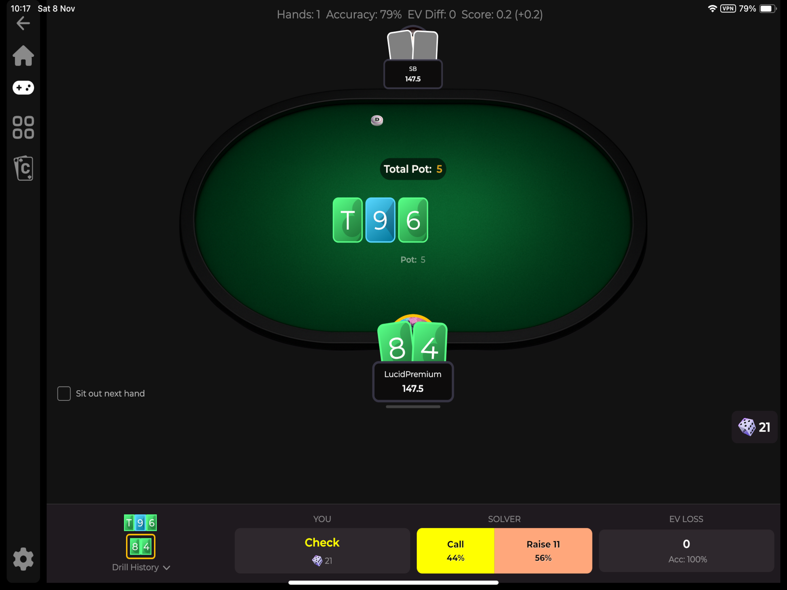 Lucid Poker Trainer