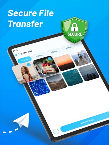 ShareXpress - File sharing iPad screenshot