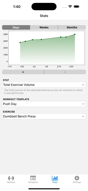 Next Set - A Workout Tracker screenshot 3