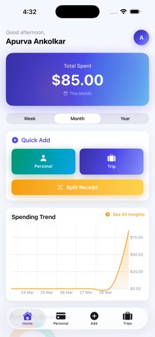 Nexpense screenshot
