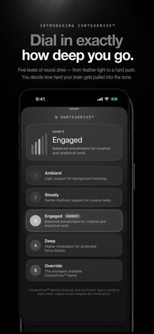 Neurowave: Focus Music & Sleep iPhone screenshot