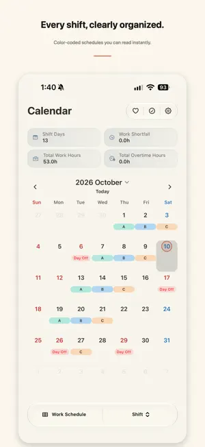 Hibi: Work & Life Calendar screenshot 3