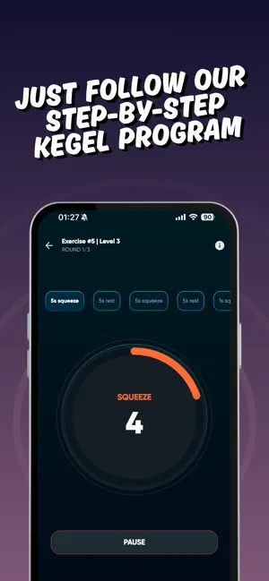 Kegel Exercises - SQZ screenshot 3