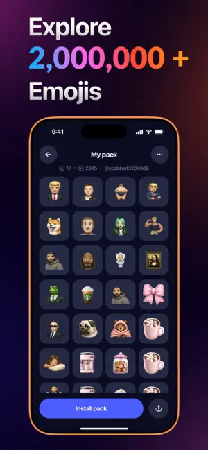 Gmoji: AI Emoji Maker iPhone screenshot 6