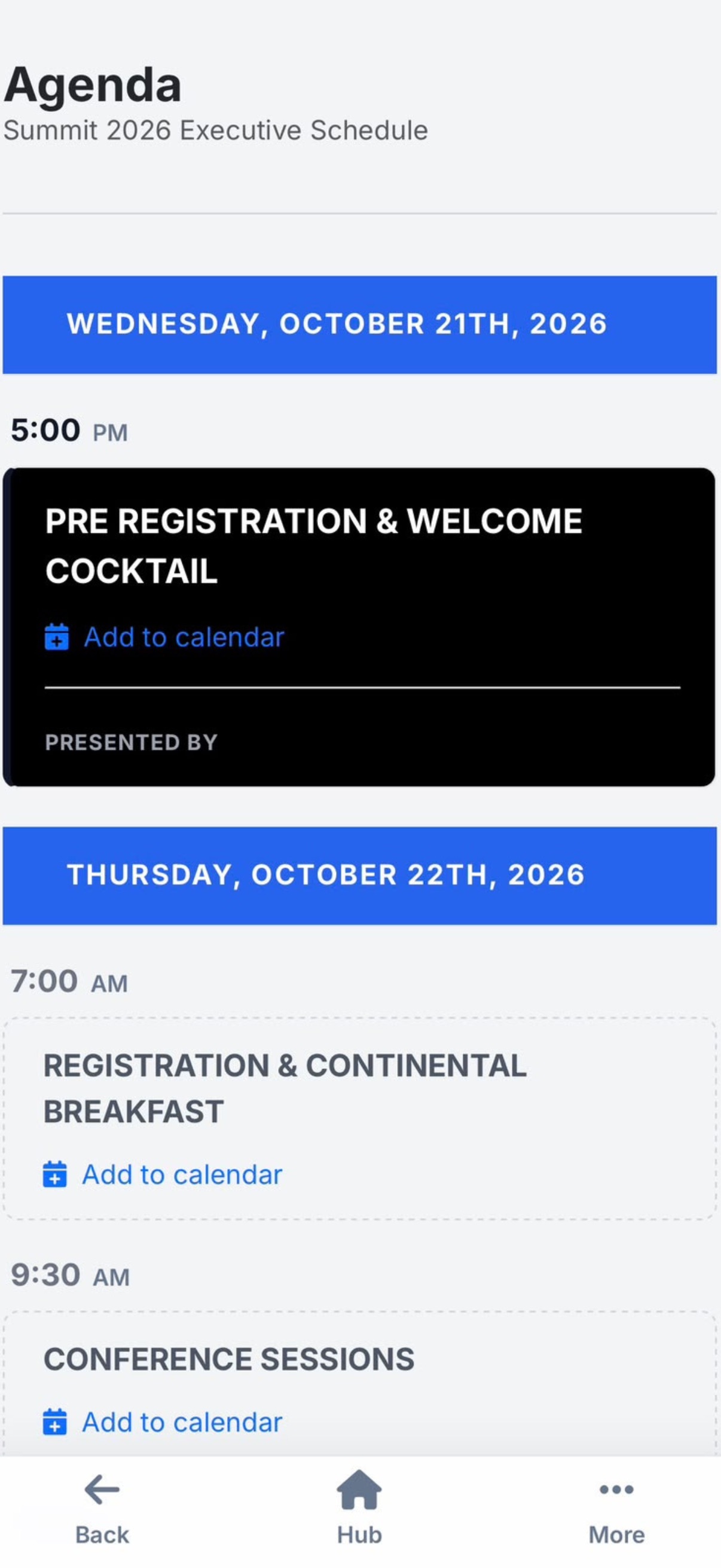 Screenshot 10 of Business Connect Events