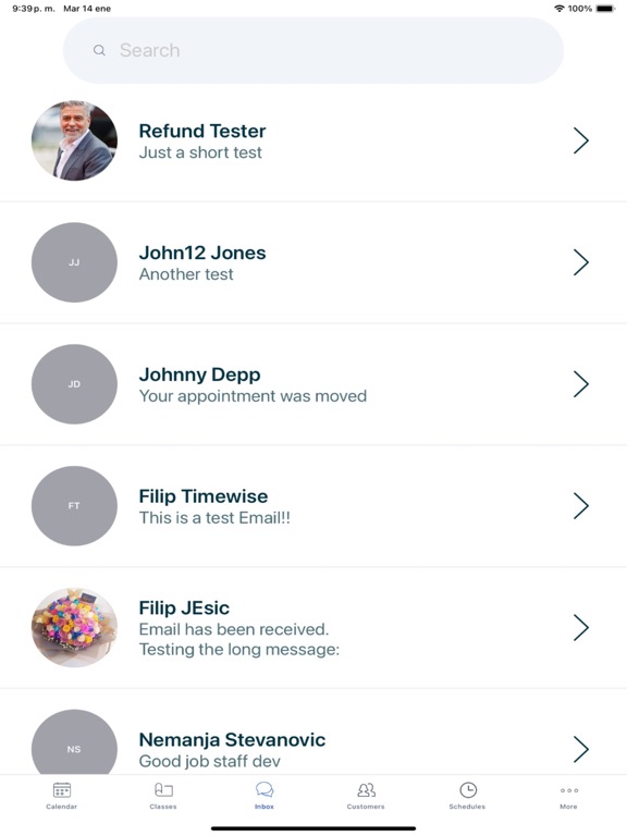 Timewise Staff iPad screenshot 5 - Business app