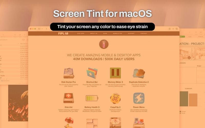 Screenshot #1 pour Screen Tint