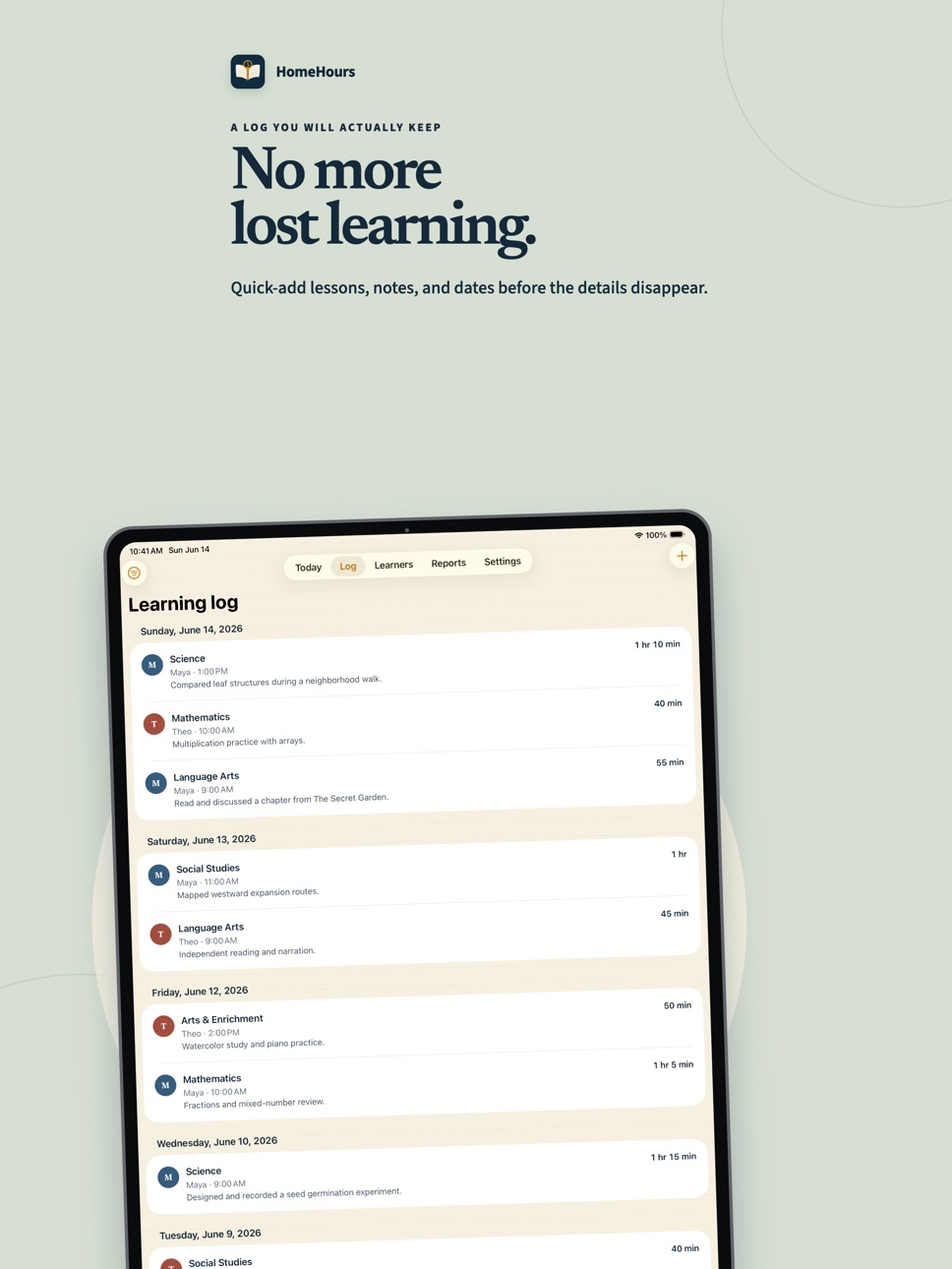iPad screenshot
