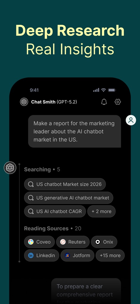 Chat Smith: AI Chatbot & Agent - Insightful Research Deep Dive