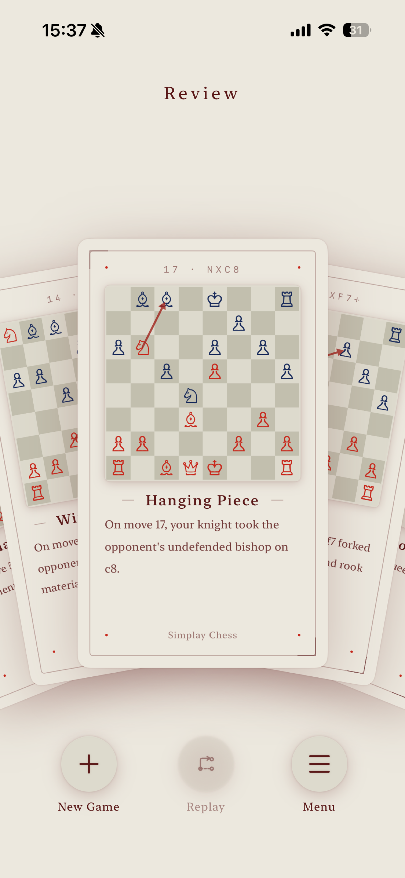 Simplay Chess: Review & Grow screenshot 4