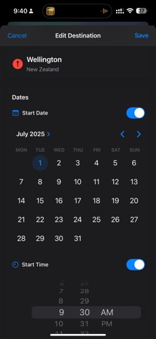 NexTrip screenshot