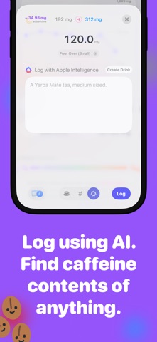Caffeine Tracker: Alyx Screenshot 2 of 10
