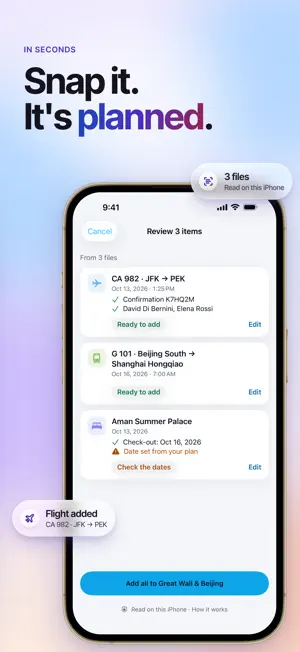 Jurni: Trip Planner screenshot 2