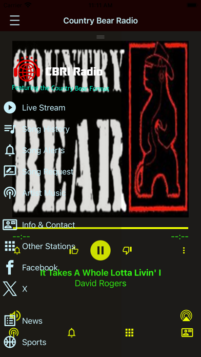 Country Bear Radio Screenshot