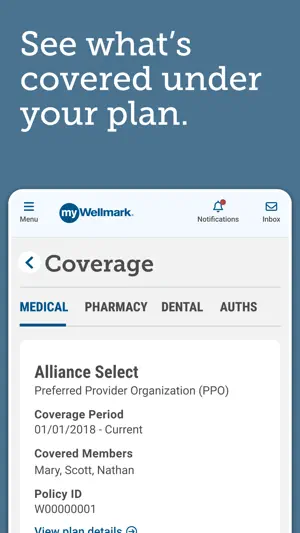 Wellmark screenshot 4