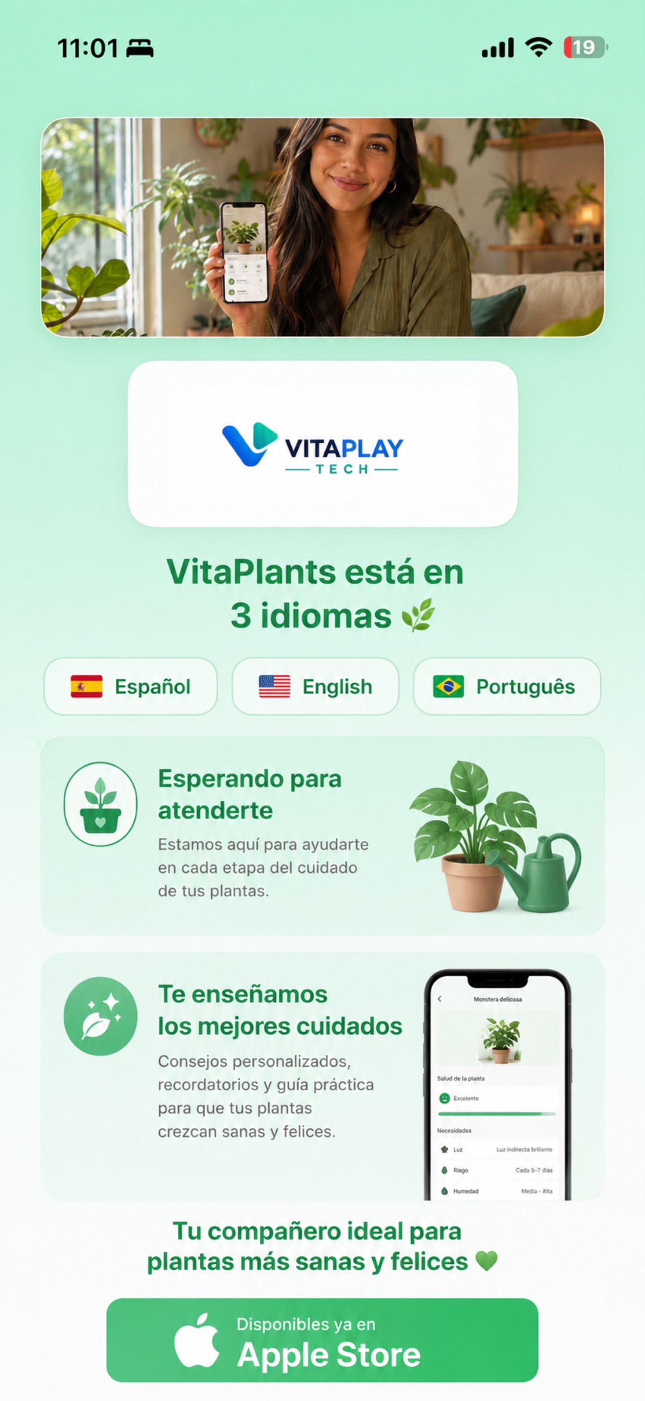 Screenshot 2 of VitaPlant care for plants