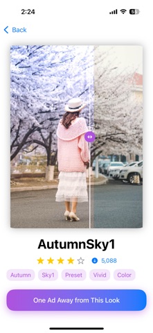 Presets for Lightroom - Vivid iPhone screenshot