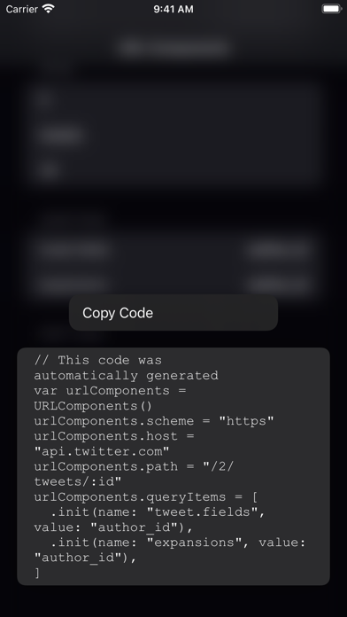 URL Components screenshot 1