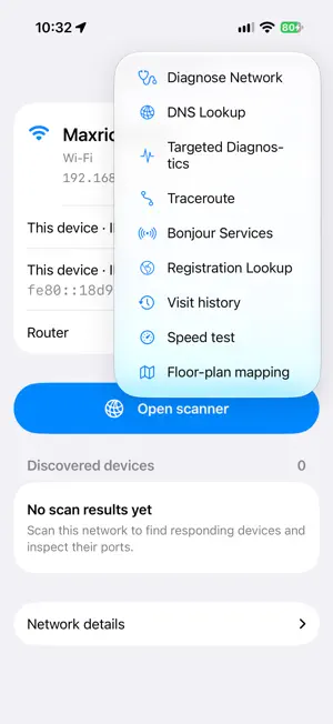 WIFI Manager: Network Scanner screenshot 1
