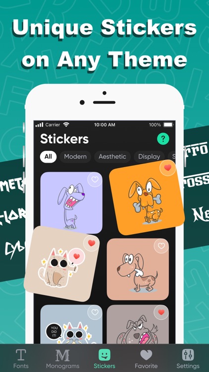 Fonts & Designs - Craft Studio