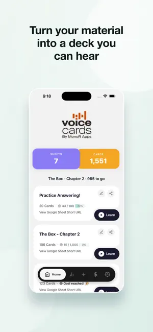 VoiceCards - Voice Flashcards screenshot 3