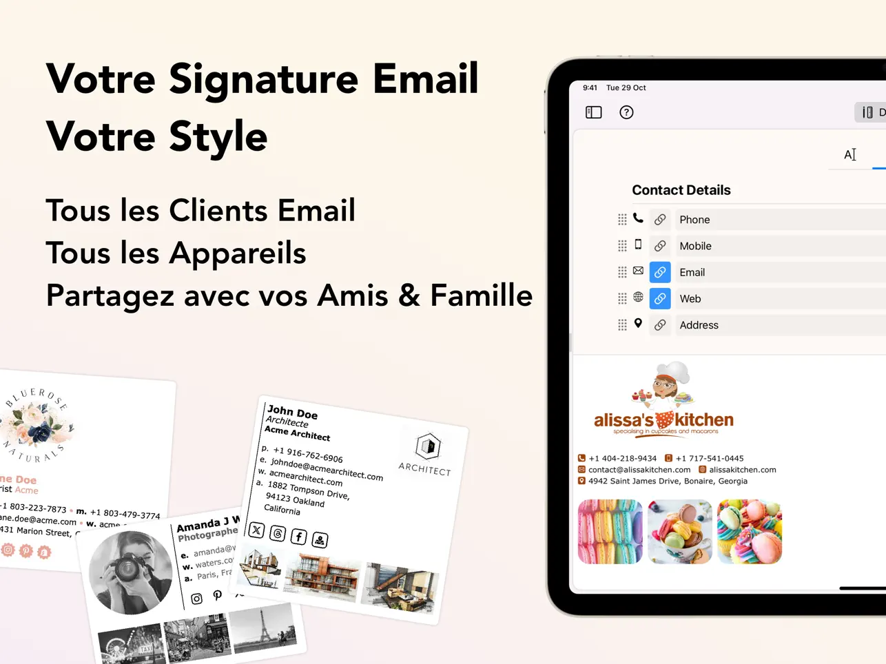 Screenshot #4 pour Email Signature Creator 5