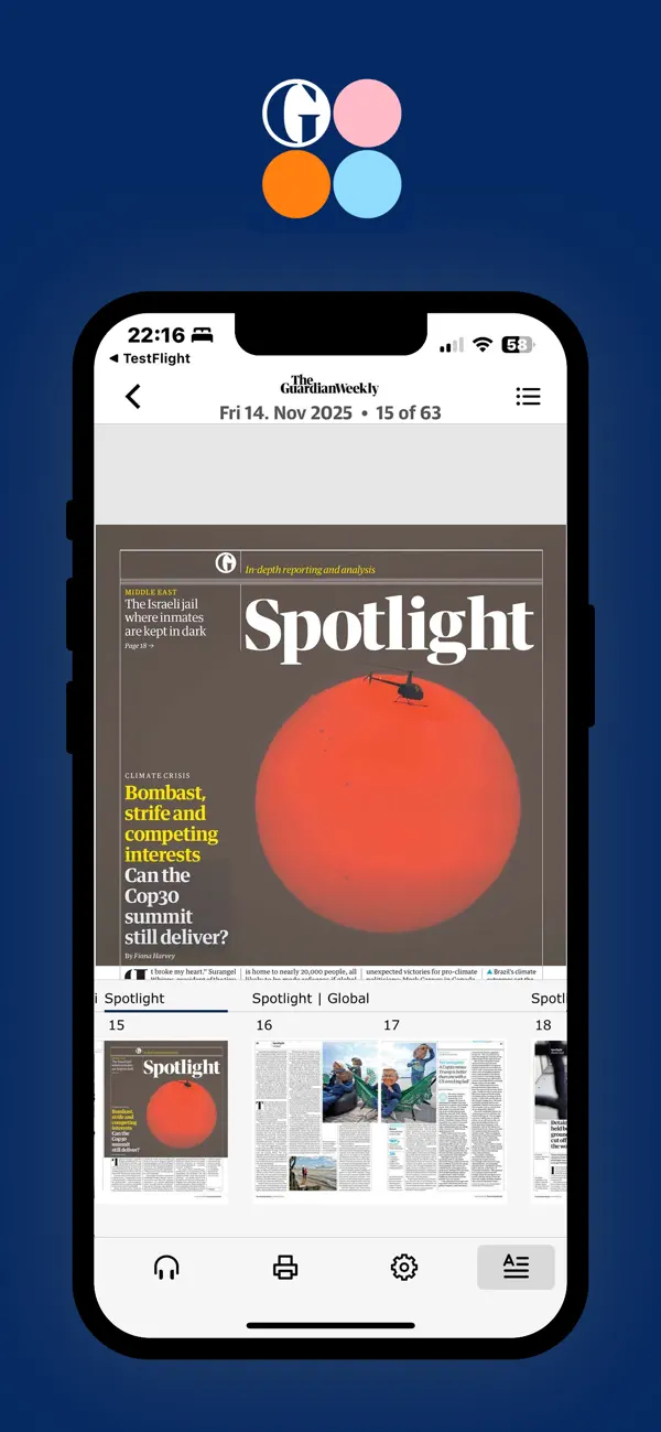Screenshot #3 pour The Guardian Editions