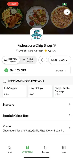 Fisheracre Chip Shop screenshot 2