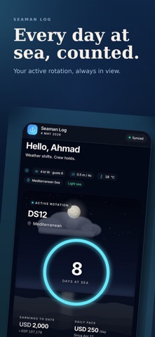 Seaman Log iPhone screenshot