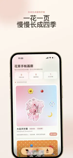 拾花 - 植物识别与自然手帐 screenshot 3