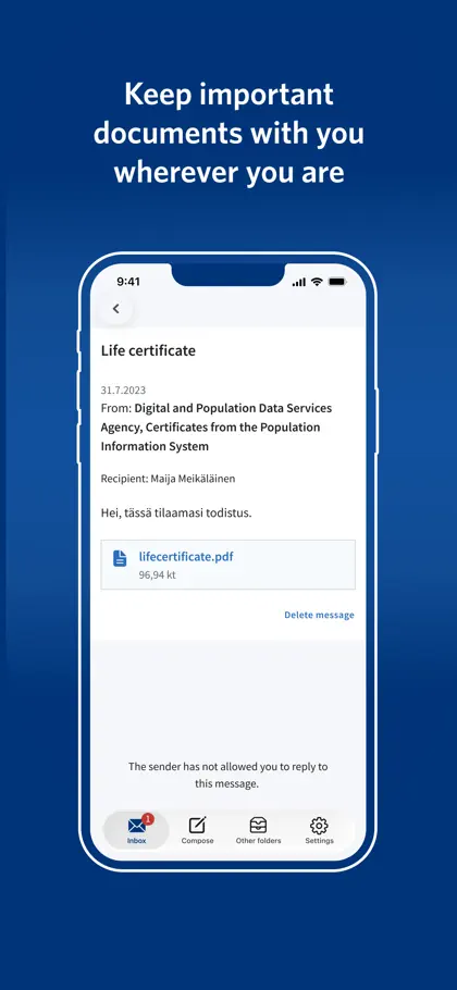 Captura 4 de 6 de Suomi.fi
