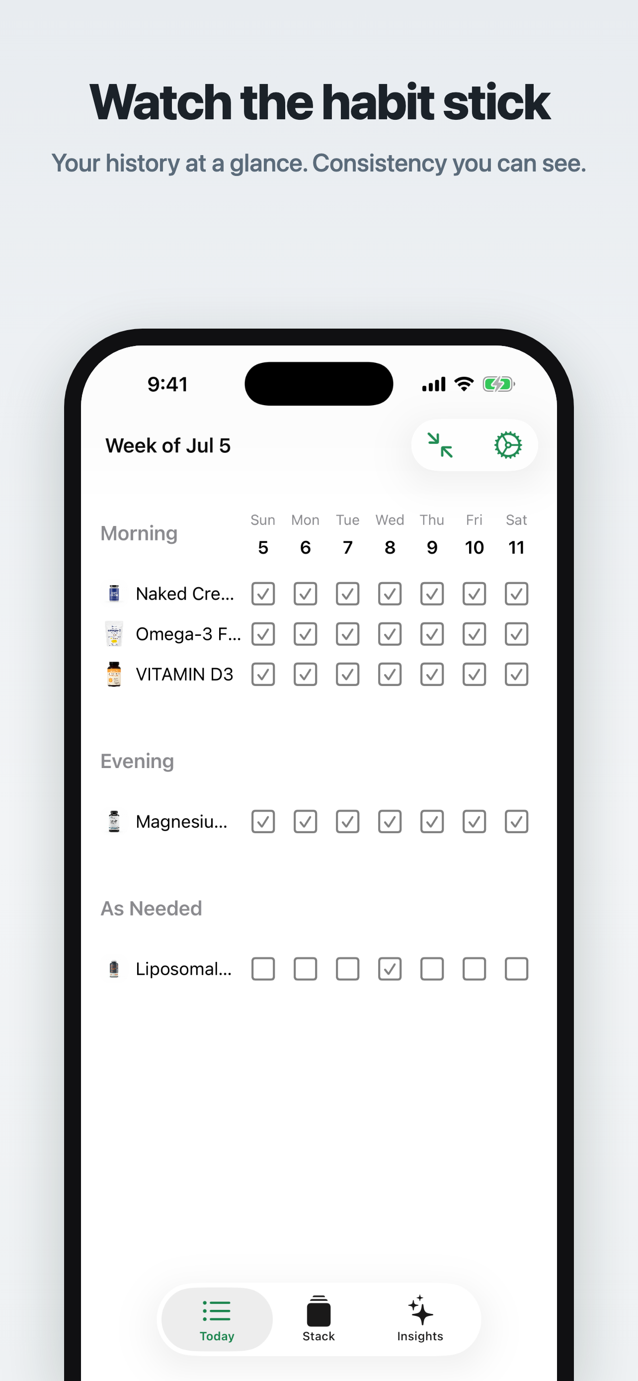 Uptake: Supplement Tracker screenshot 6