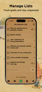 Bucket List - Travel Goals screenshot #3 for iPhone