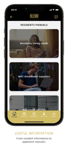 My Allegro Living App screenshot