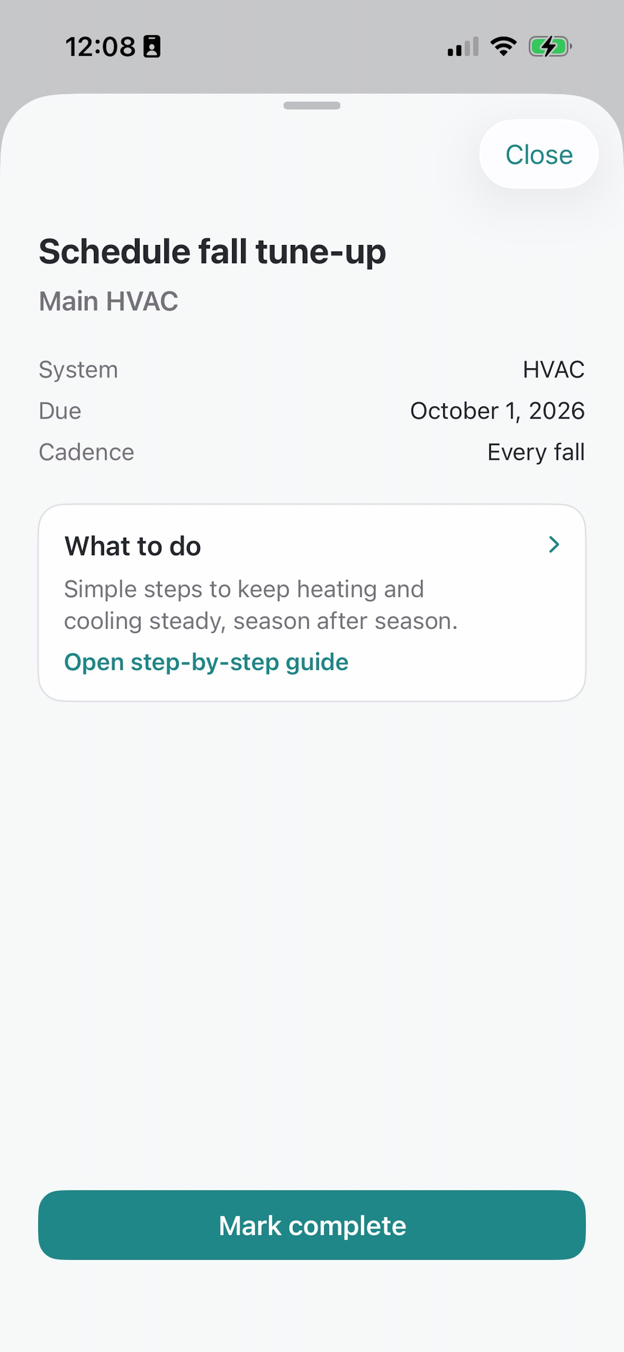 Earnest Home Maintenance screenshot 5