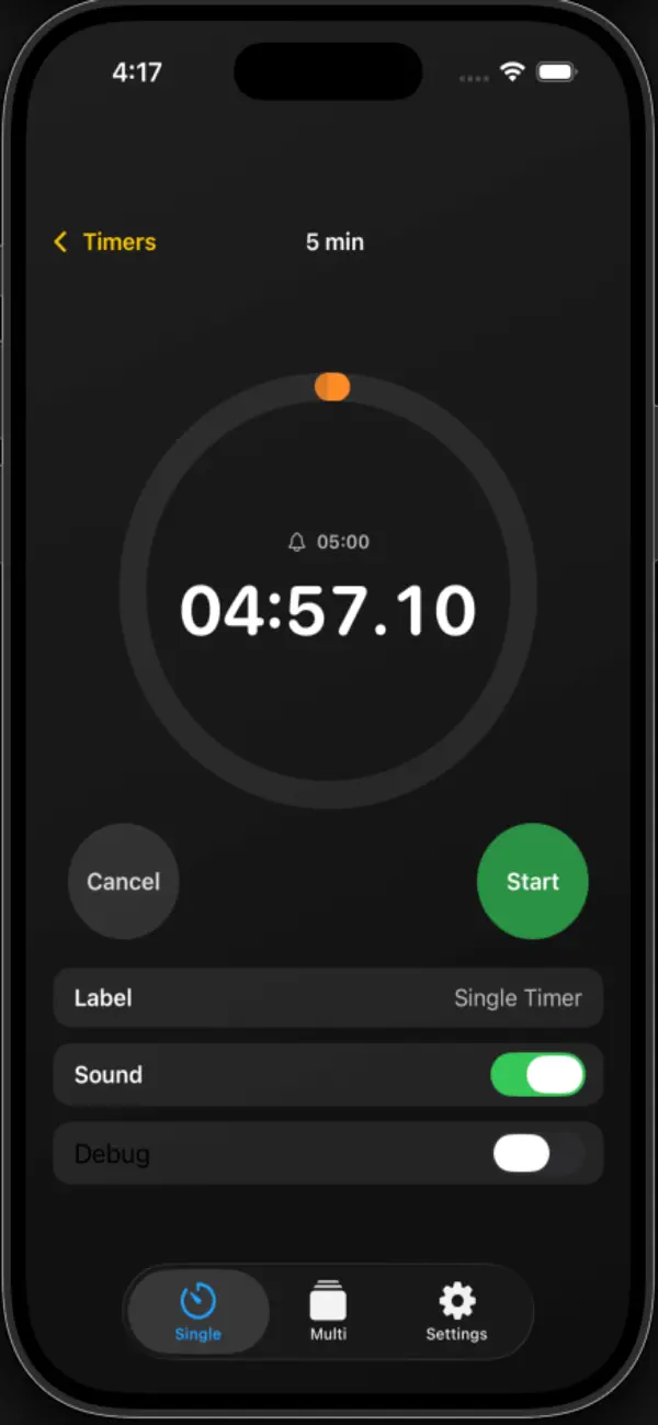 #1. BestTimerApp (iOS) De: WOO KIM