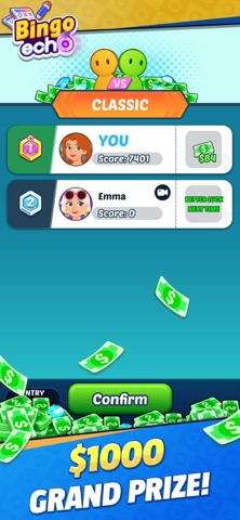 Bingo Echo iPhone screenshot