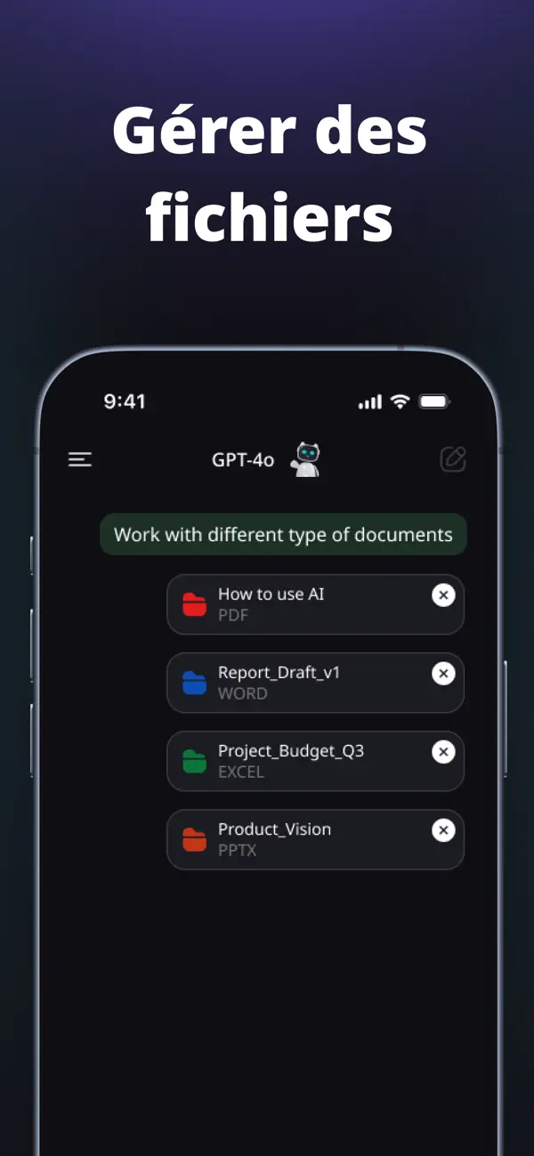 Screenshot #3 pour AI Chat: Bot de questions